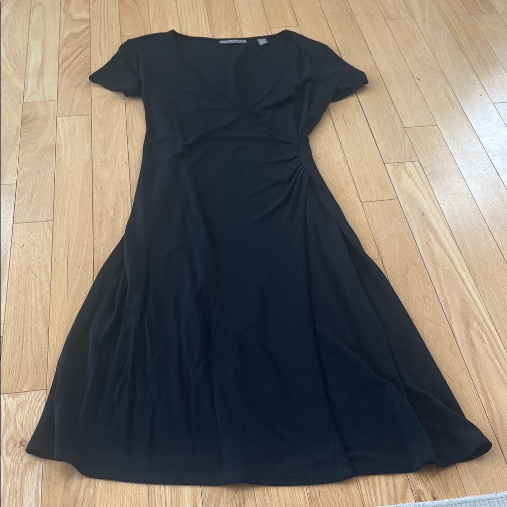 Kate Hill Black Midi Dress